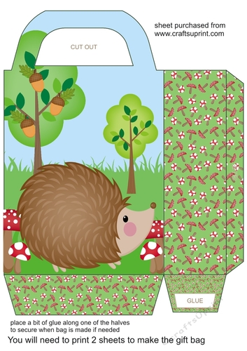 All about the woodland gift bag 3