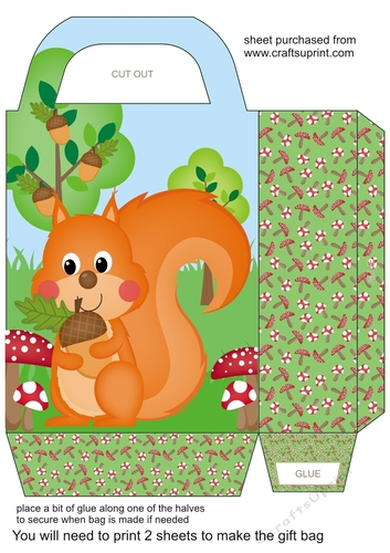 All about the woodland gift bag 5