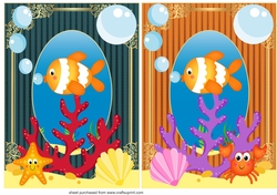 2 All about the sea card fronts