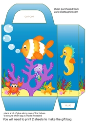 All about the sea gift bag