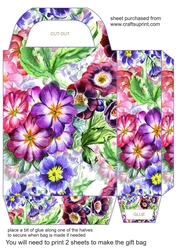 Violets gift bag 1
