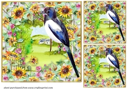 3 All about the birds card fronts/toppers 4