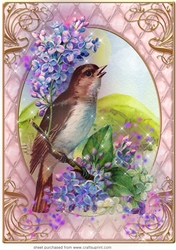Large magic bird topper 2