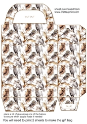 Gorgeous owls gift bag 5