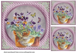 3 In my garden card fronts/toppers 9
