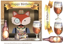 Dad Birthday/Fathers Day card front 1