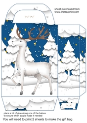 Christmas stag gift bag 1