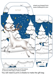 Christmas stag gift bag 3