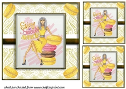 3 Sweet moments card fronts/toppers 1