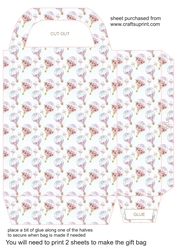 Summer floral gift bag 6
