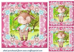 3 Take time to smell the flowers card fronts/toppers 2