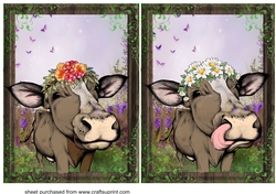 2 Unexpected garden visitors card fronts