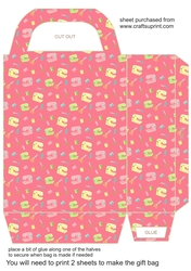 Sewing machine and accessories gift bag 2