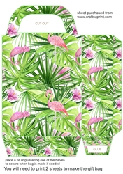 Flamingo gift bag 5