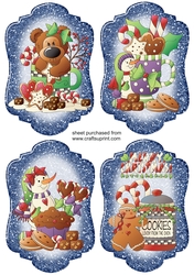 4 Sweet Christmas toppers