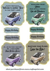 4 Funny car toppers