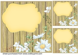 3 Floral wood card fronts/toppers(blank) 4