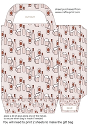Beer themed gift bag 1
