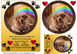 Pet loss card front 5