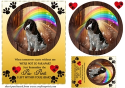 Pet loss card front 6