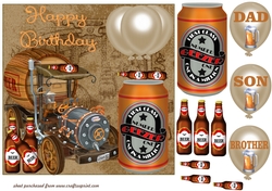 cup1115470_659 - Dad/Son/Brother Birthday beer card front