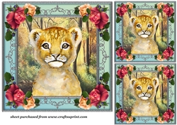 3 Autumn wildlife card front/toppers(value sheet) 4