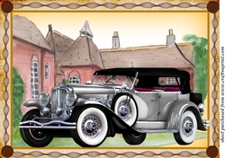 Large vintage car topper 2