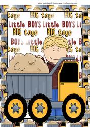 A4 Aprox Little Boy Big Toy Topper 2
