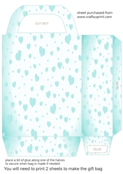 Hearts gift bag 4