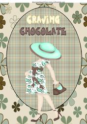 A4 Aprox Craving Chocolate Pregnancy Topper