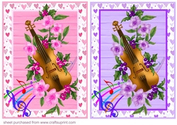 2 Love music card fronts