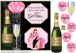 I finally figured out Birthday card front 1