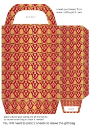 Art Deco gift bag 1