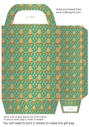 Art Deco gift bag 9