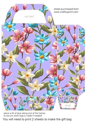 Multi floral gift bag 4