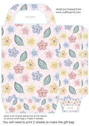 Spring birds gift bag 4