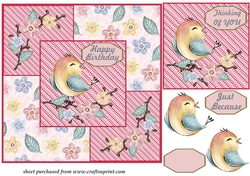 3 panel little bird card front 2