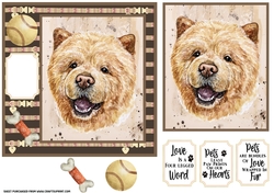 Chow Chow card front