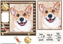 Corgi card front