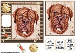 French Mastiff card front