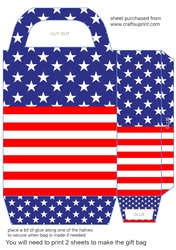 4th of July gift bag 3