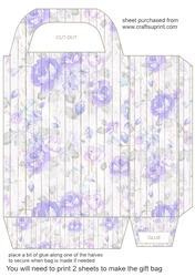 Cottage wood gift bag 6