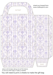 Cottage wood gift bag 7