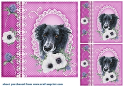 3 Scottish dog card front/toppers 4