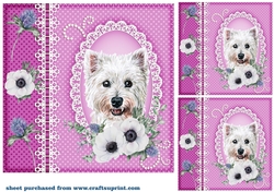 3 Scottish dog card front/toppers 5