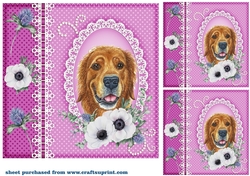 3 Scottish dog card front/toppers 7