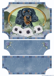 Scottish dogs easel topper and stopper 4