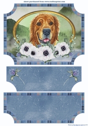 Scottish dogs easel topper and stopper 5