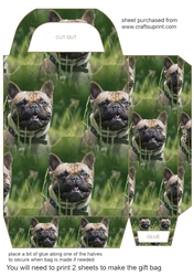 Cute dog gift bag 2