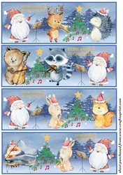 4 Rocking around the Christmas tree toppers